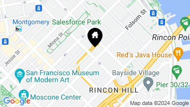 Map of 488 Folsom Street # 4306, San Francisco CA, 94105