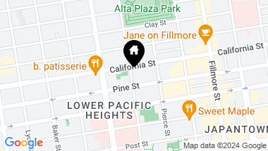 Map of 1940 Scott Street, San Francisco CA, 94115