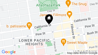Map of 2609 California Street, San Francisco CA, 94115