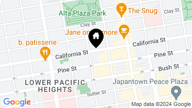 Map of 2565 California Street, San Francisco CA, 94115