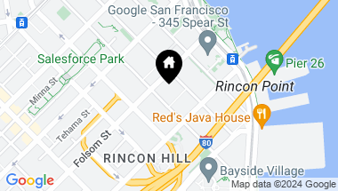 Map of 333 Beale Street # 7C, San Francisco CA, 94105