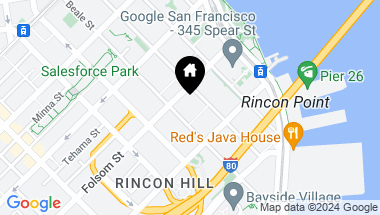 Map of 201 Folsom Street # L Unit: 3F-L, San Francisco CA, 94105