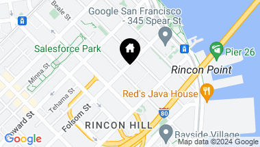 Map of 201 Folsom Street # 32E, San Francisco CA, 94105
