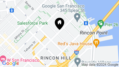Map of 201 Folsom Street # 7A, San Francisco CA, 94105