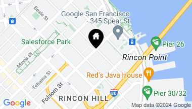 Map of 318 Main Street # 7K, San Francisco CA, 94105