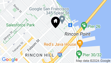 Map of 333 Main Street # 2A, San Francisco CA, 94105