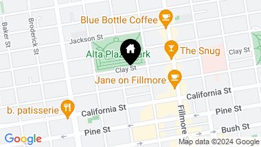 Map of 2667 Clay Street, San Francisco CA, 94115