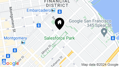 Map of 301 Mission Street # 42D, San Francisco CA, 94105