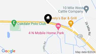Map of 6838 Lon Dale Road, Oakdale CA, 95361