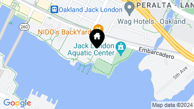 Map of 1 W Embarcadero # 354, Oakland CA, 94607
