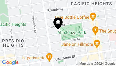 Map of 2301 Scott Street, San Francisco CA, 94115