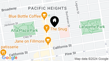 Map of 2430 Clay Street, San Francisco CA, 94115