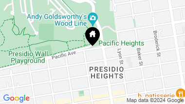 Map of 3255 Pacific Avenue, San Francisco CA, 94118