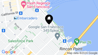 Map of 1 Steuart Lane # 606, San Francisco CA, 94105