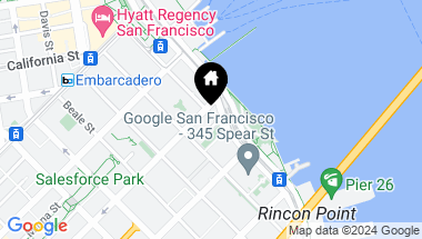 Map of 1 Steuart Lane # 410, San Francisco CA, 94105