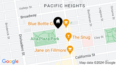Map of 2410 Steiner Street, San Francisco CA, 94115
