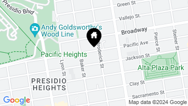 Map of 2919 Pacific Avenue # 5, San Francisco CA, 94115