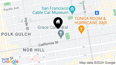 Map of 1250 Sacramento Street # 6, San Francisco CA, 94108