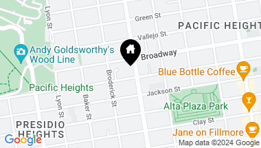 Map of 2800 Pacific Avenue, San Francisco CA, 94115