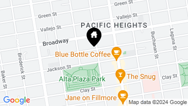 Map of 2505 Pacific Avenue, San Francisco CA, 94115