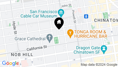 Map of 1150 Sacramento Street # 501, San Francisco CA, 94108