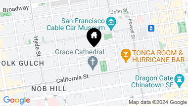 Map of 1133 Taylor Street, San Francisco CA, 94108