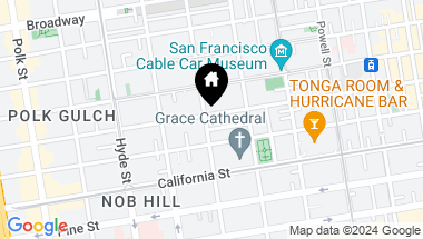 Map of 1250 Jones Street # 1301, San Francisco CA, 94109