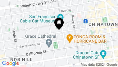 Map of 1125 Clay Street, San Francisco CA, 94108