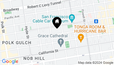 Map of 1250 Clay Street # 303, San Francisco CA, 94108