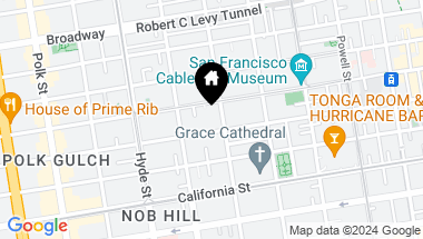 Map of 1333 Jones Street # 1204, San Francisco CA, 94109