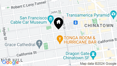 Map of 1049 Clay Street, San Francisco CA, 94109