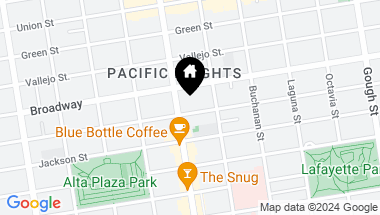 Map of 2364 Pacific Avenue # 1, San Francisco CA, 94115