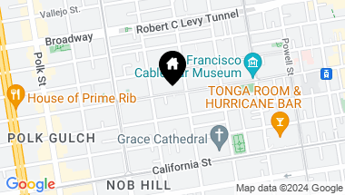 Map of 1331 Washington Street, San Francisco CA, 94109