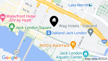 Map of 200 2nd Street # 515, Oakland CA, 94607