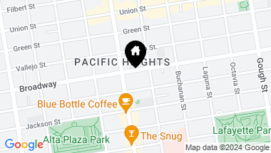 Map of 2249 Broadway Street, San Francisco CA, 94115