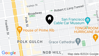 Map of 1430 Hyde Street, San Francisco CA, 94109