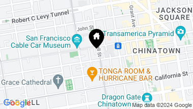Map of 1025 Powell Street, San Francisco CA, 94108