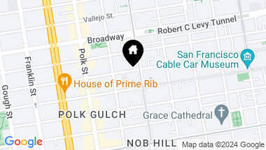 Map of 1423 Jackson Street, San Francisco CA, 94109