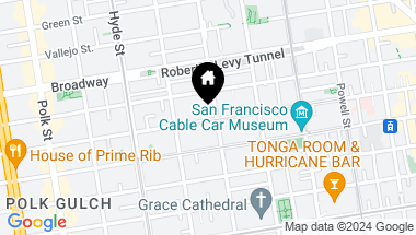 Map of 1214 Jackson Street, San Francisco CA, 94109