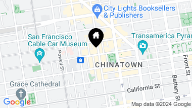 Map of 812 Washington Street, San Francisco CA, 94108