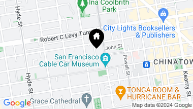 Map of 12 Auburn Street, San Francisco CA, 94133