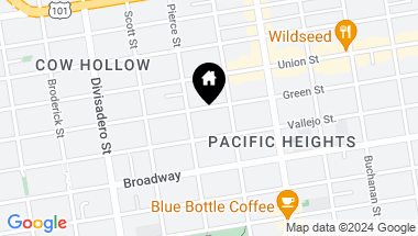 Map of 2351 Green Street, San Francisco CA, 94123