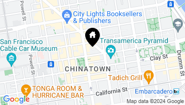 Map of 646 Washington Street, San Francisco CA, 94111