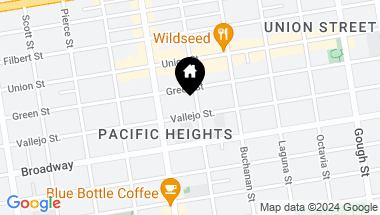 Map of 2210 Vallejo Street, San Francisco CA, 94123