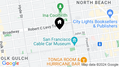Map of 1101 Pacific Avenue # 401, San Francisco CA, 94133
