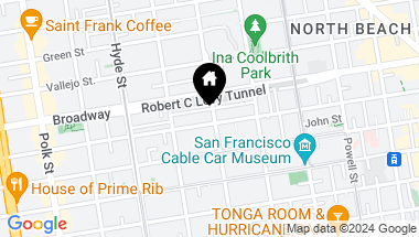 Map of 1200 Pacific Avenue, San Francisco CA, 94109