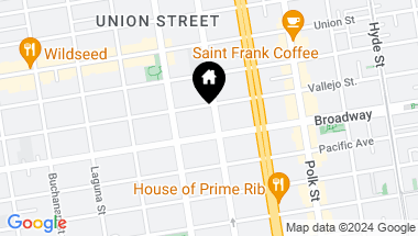 Map of 2341 Franklin Street # 4, San Francisco CA, 94123