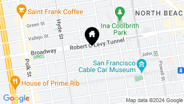 Map of 151 Bernard Street, San Francisco CA, 94109