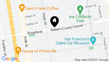 Map of 1215 Broadway, San Francisco CA, 94109