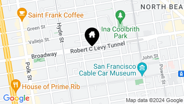 Map of 150 Bernard Street, San Francisco CA, 94109